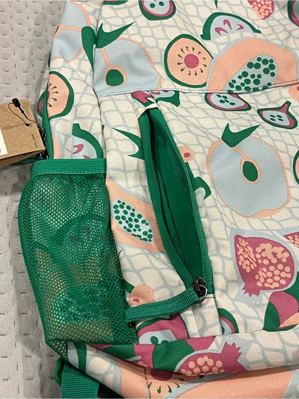 Nike Kids Fruit Print Backpack + Pencil Case